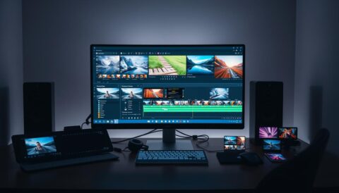 أفضل برامج المونتاج للكمبيوتر: قائمة مقارنة